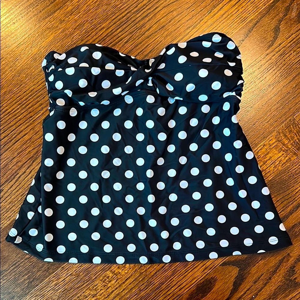 Missoni for Target Black and White Bustier Swim Top